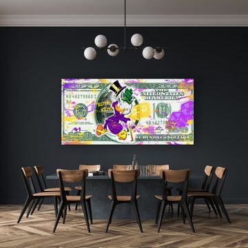 ArtMind XXL-Wandbild ROYAL KING, Premium Wandbilder als gerahmte Leinwand in verschiedenen Größen, Wall Art, Bild, Canva