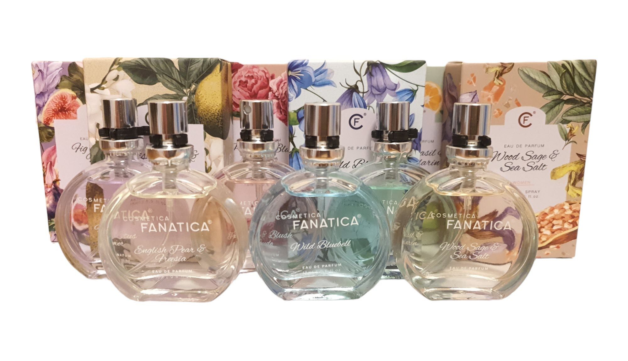 Spectrum Eau de Parfum Parfümset Mini-Flacon 6 x 15 ml bezaubernde Düfte Eau De Parfum