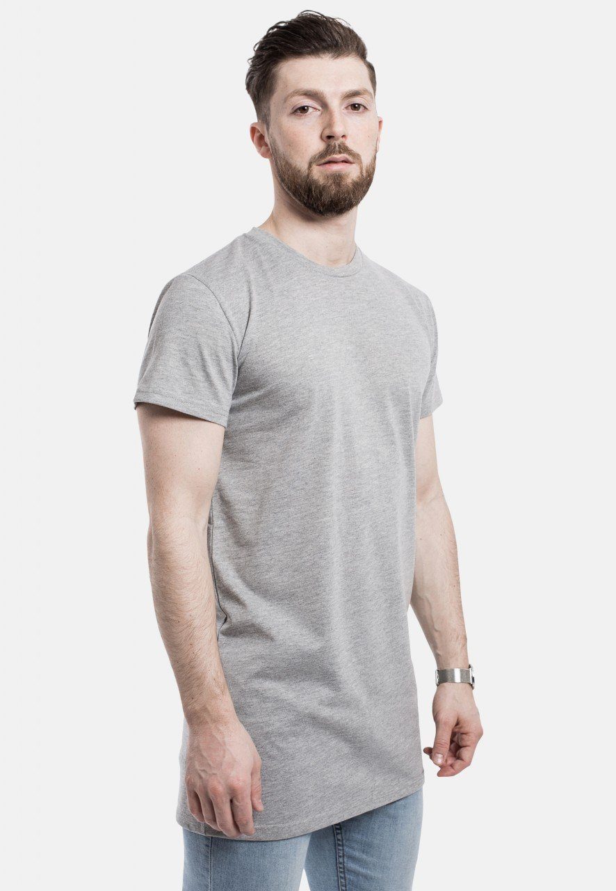 Blackskies T-Shirt Longshirt T-Shirt Small Under Grau