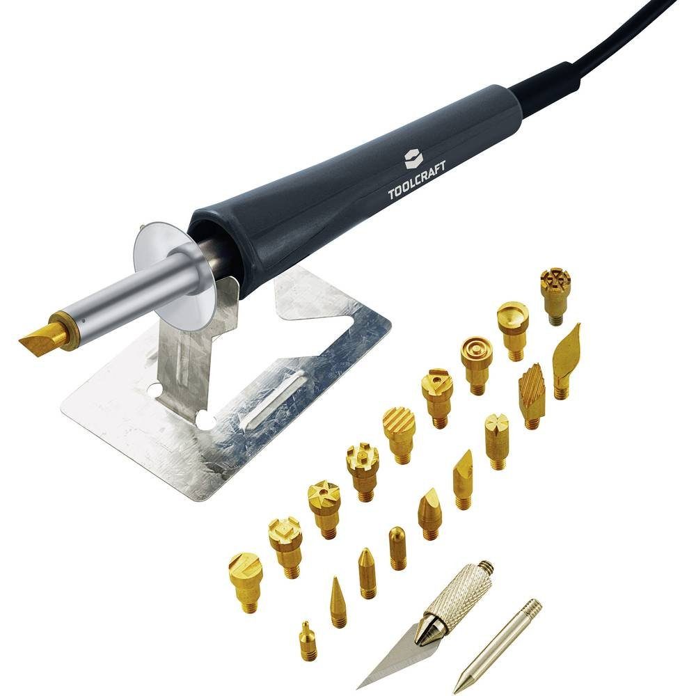 TOOLCRAFT Lötkolben Brandmalkolben-Set 24-tlg 192729
