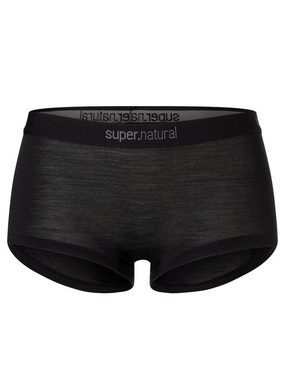 SUPER.NATURAL Funktionsslip für Damen, Merino TUNDRA175 BOYFRIEND HIPSTER Funktionsunterwäsche, atmungsaktiv