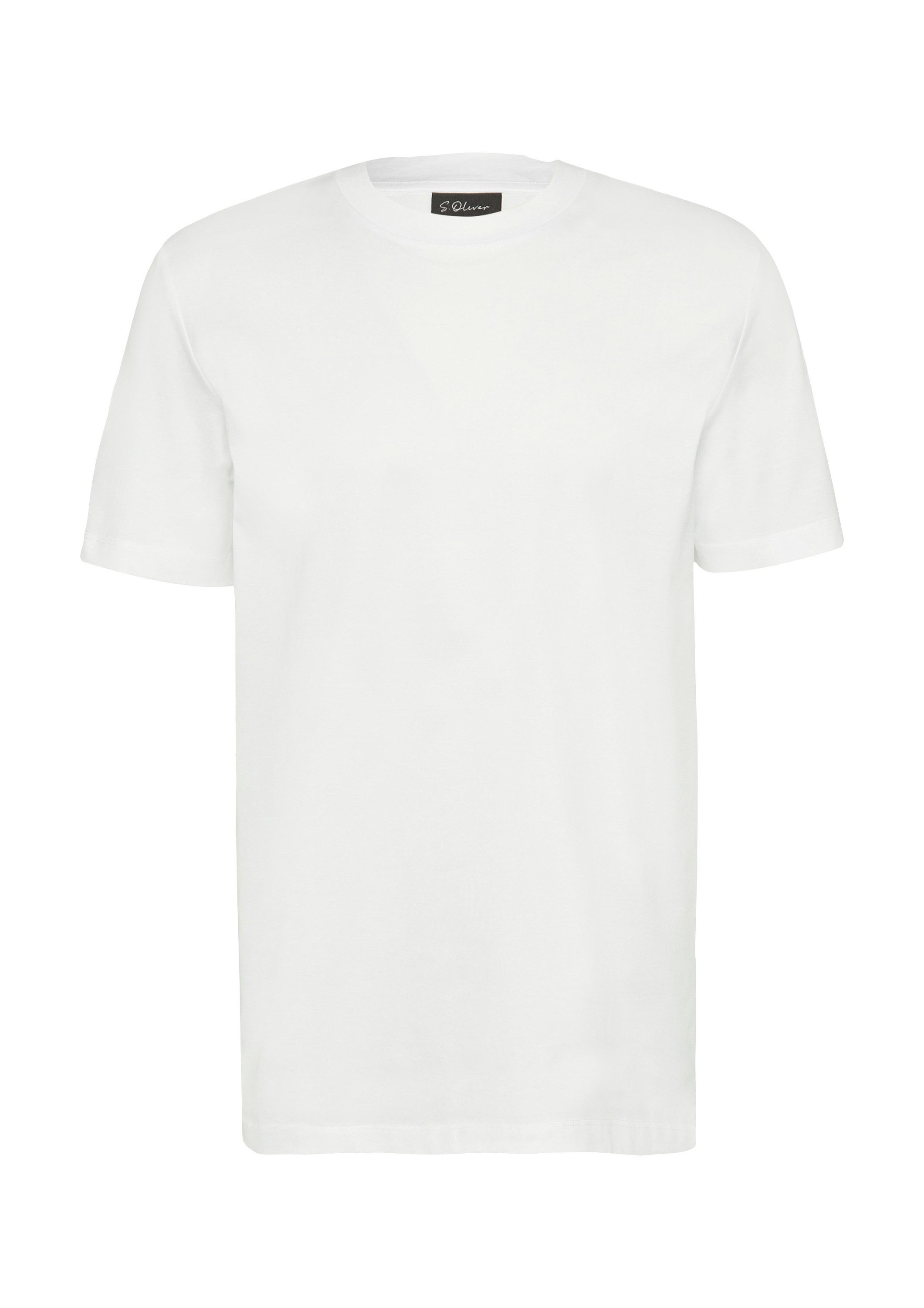 s.Oliver Kurzarmshirt T-Shirt T-Shirt mit Crew günstig online kaufen
