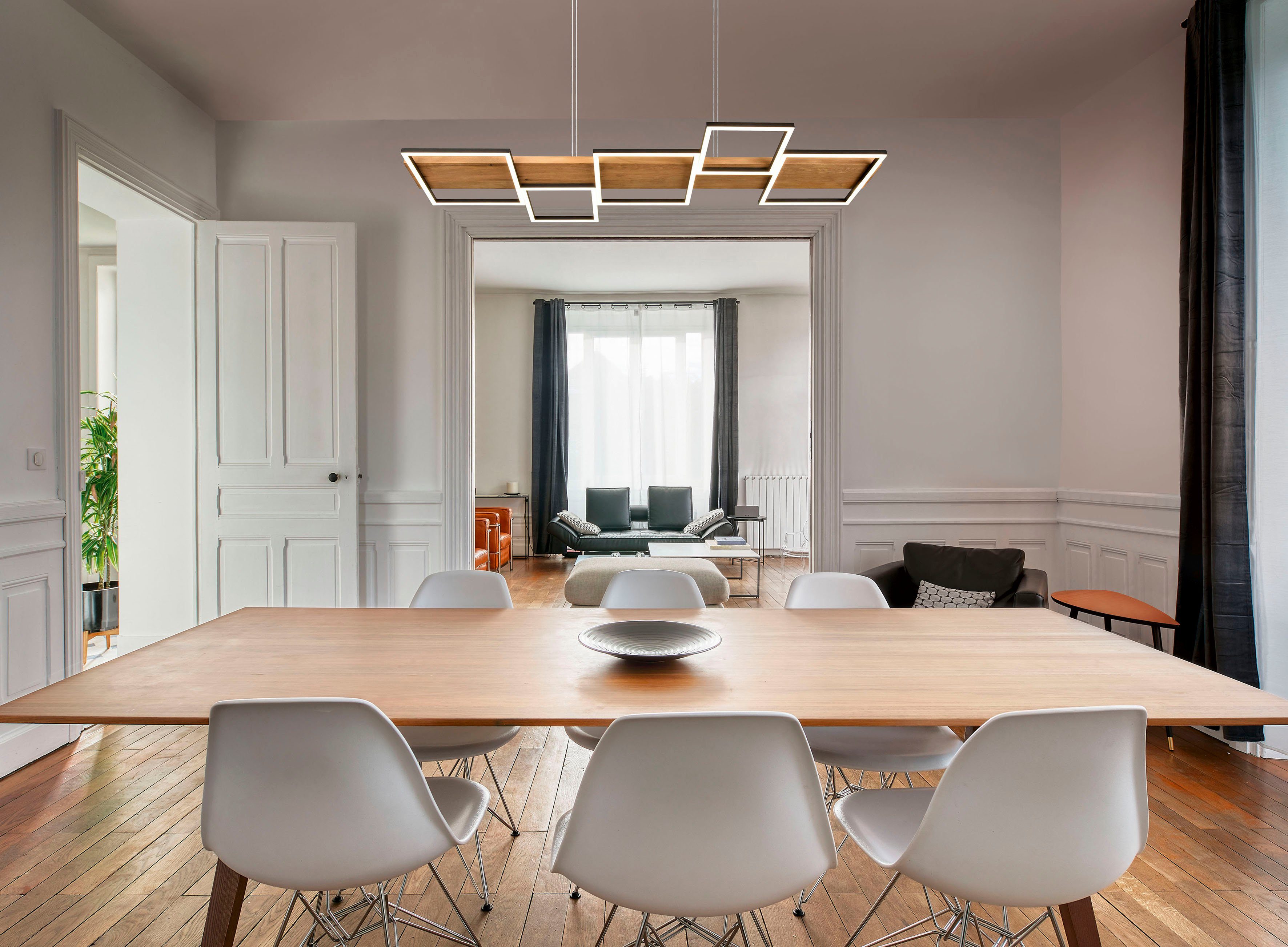 TRIO Leuchten LED Pendelleuchte Harper, Dimmfunktion, günstig online kaufen