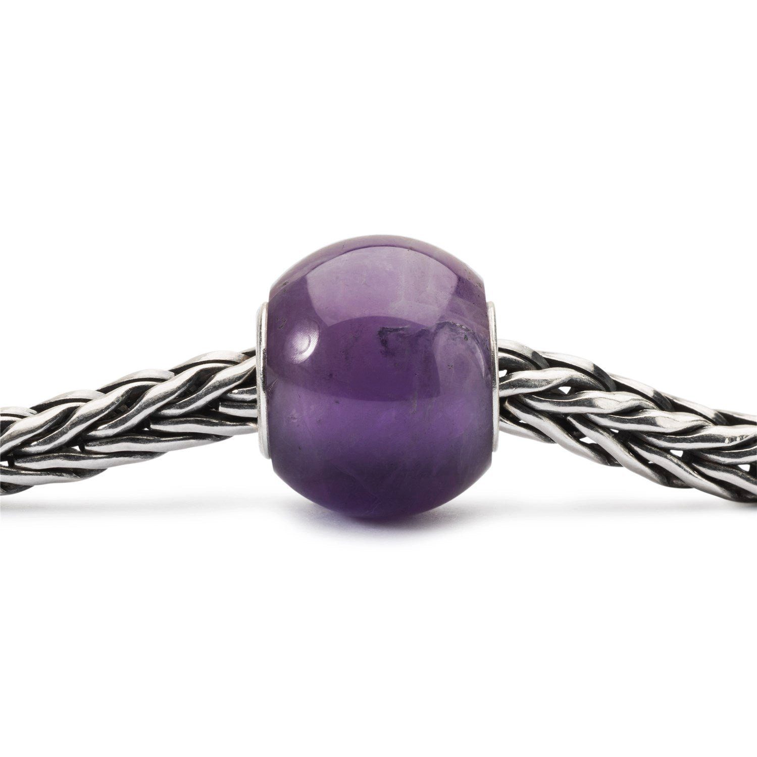 Amethyst, Trollbeads Runder Bead TSTBE-00025