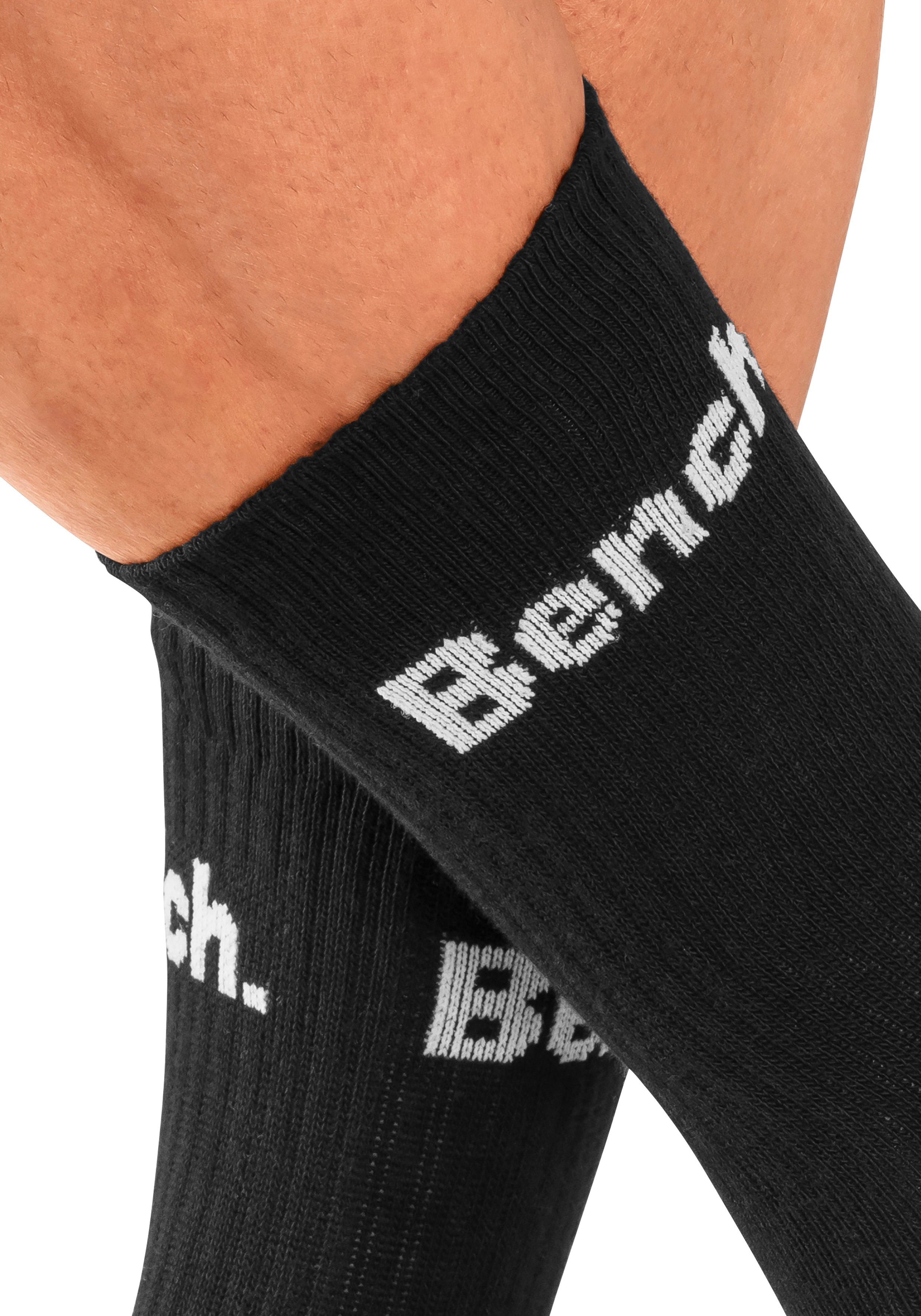 Bench. Tennissocken Damen Herren Sportsocken, Crew Socken (Packung, 6-Paar, Gr. 35-38 bis 47-48) mit Fuß Polsterung