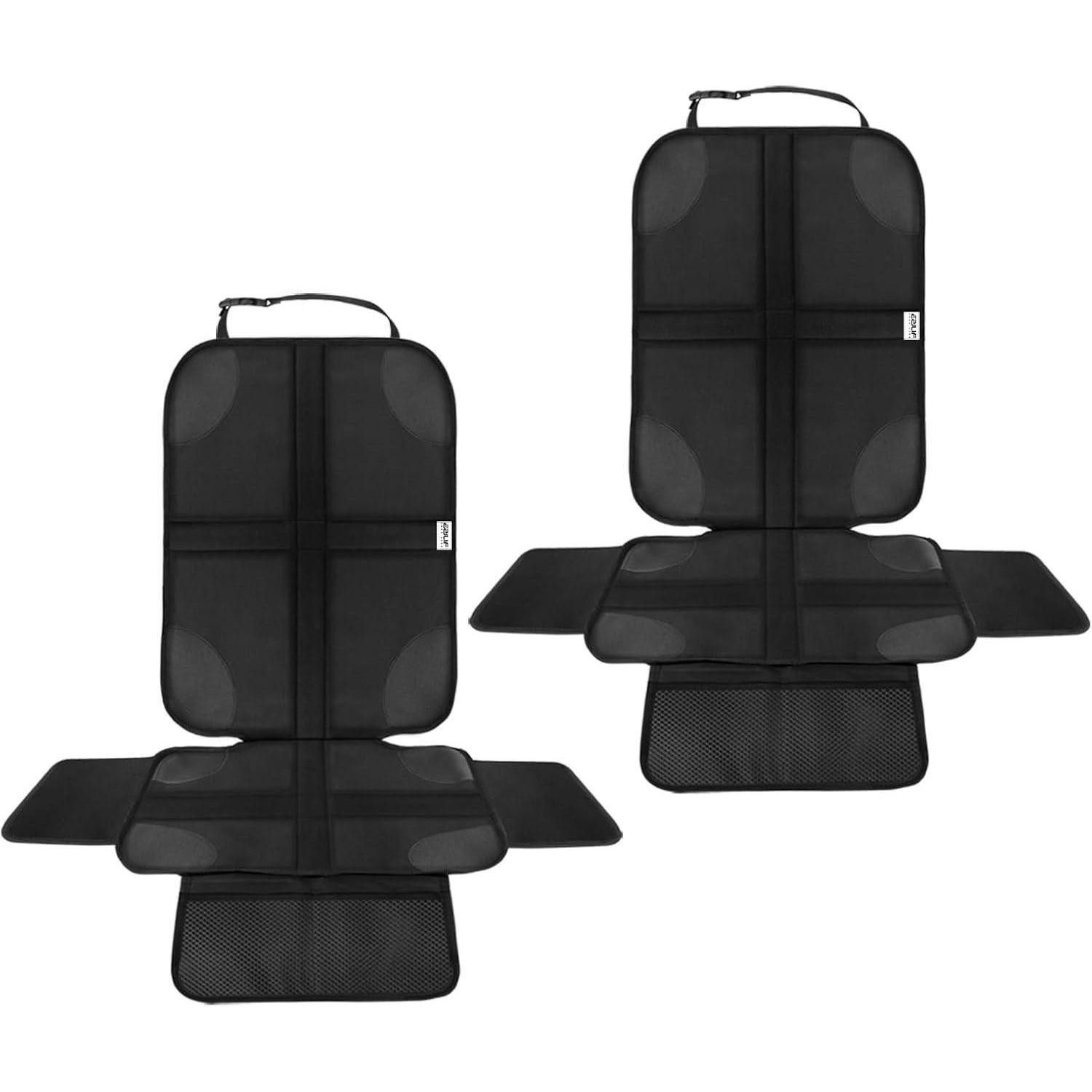 LuxusKollektion Kindersitzunterlage 2er Set Kindersitzunterlage ISOFIX geeignet mit Anti-Rutsch Funktion