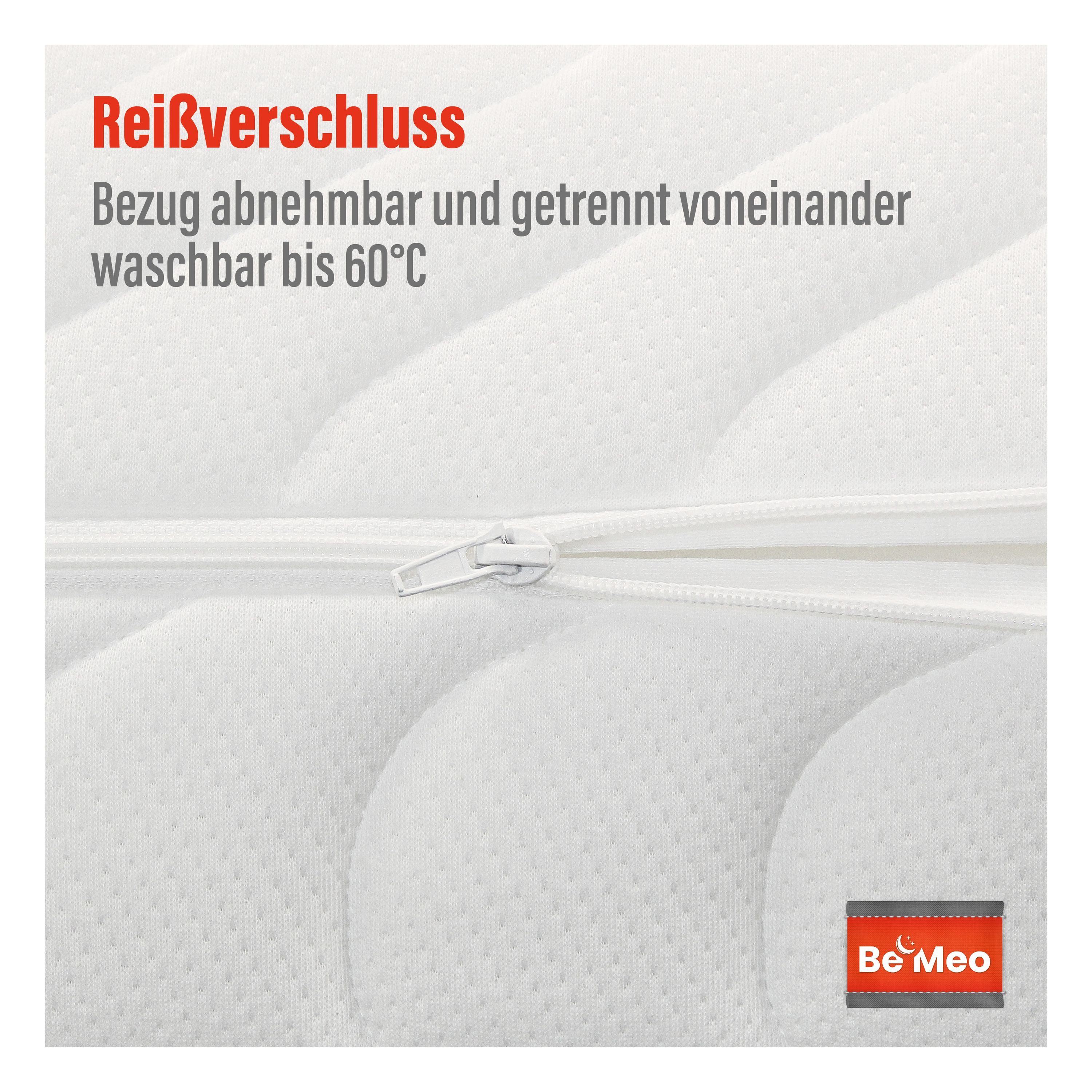 Kaltschaummatratze BeMeo Kaltschaum ideale Allrounder-Matratze für Single- und Ehebetten, BeMeo, 21 cm hoch, 100 TAGE PROBESCHLAFEN, 100% Made in Germany 80x200, Versand 0€