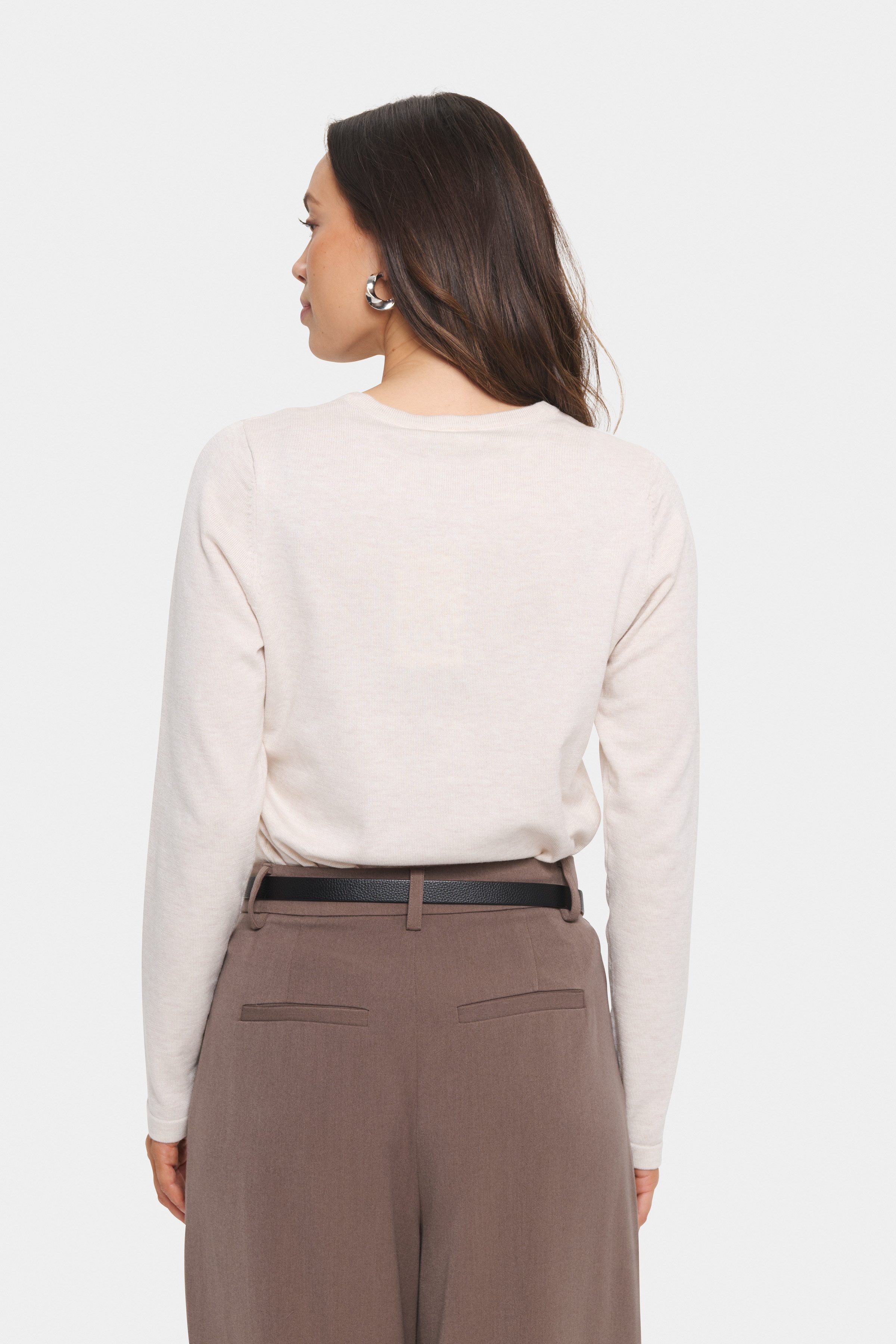 Saint Tropez Strickjacke A8661, MilaSZ R-Neck Cardigan Viskose Feinstrick, günstig online kaufen