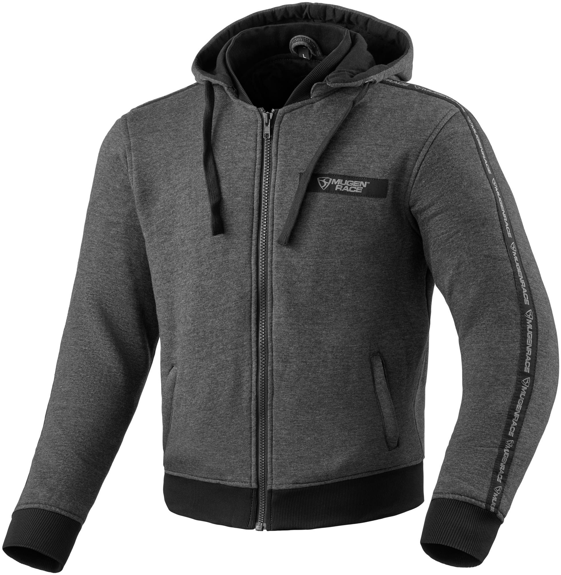 MUGENRACE Sweatshirt Manyo Zip Hoodie Ellenbogenprotektoren enthalten,Schul günstig online kaufen