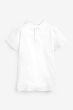 Next Poloshirt Knitterfreie Schul-Polo-Shirts mit Klettverschluss (2-tlg)