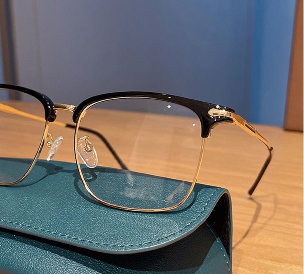 PACIEA Lesebrille anti bedruckte Mode presbyopische Gläser Rahmen blaue gelb