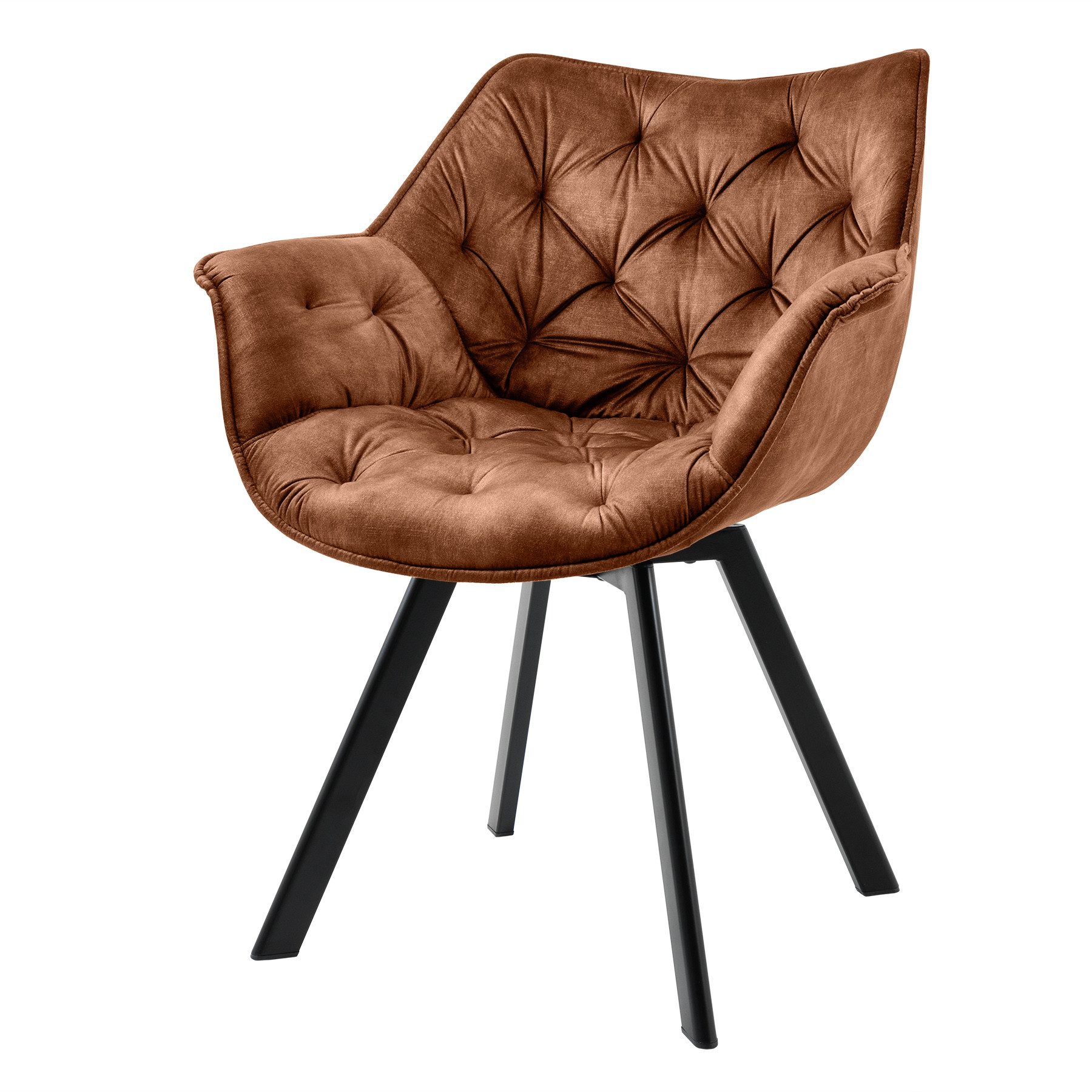 riess-ambiente Polsterstuhl THE DUTCH COMFORT rost günstig online kaufen