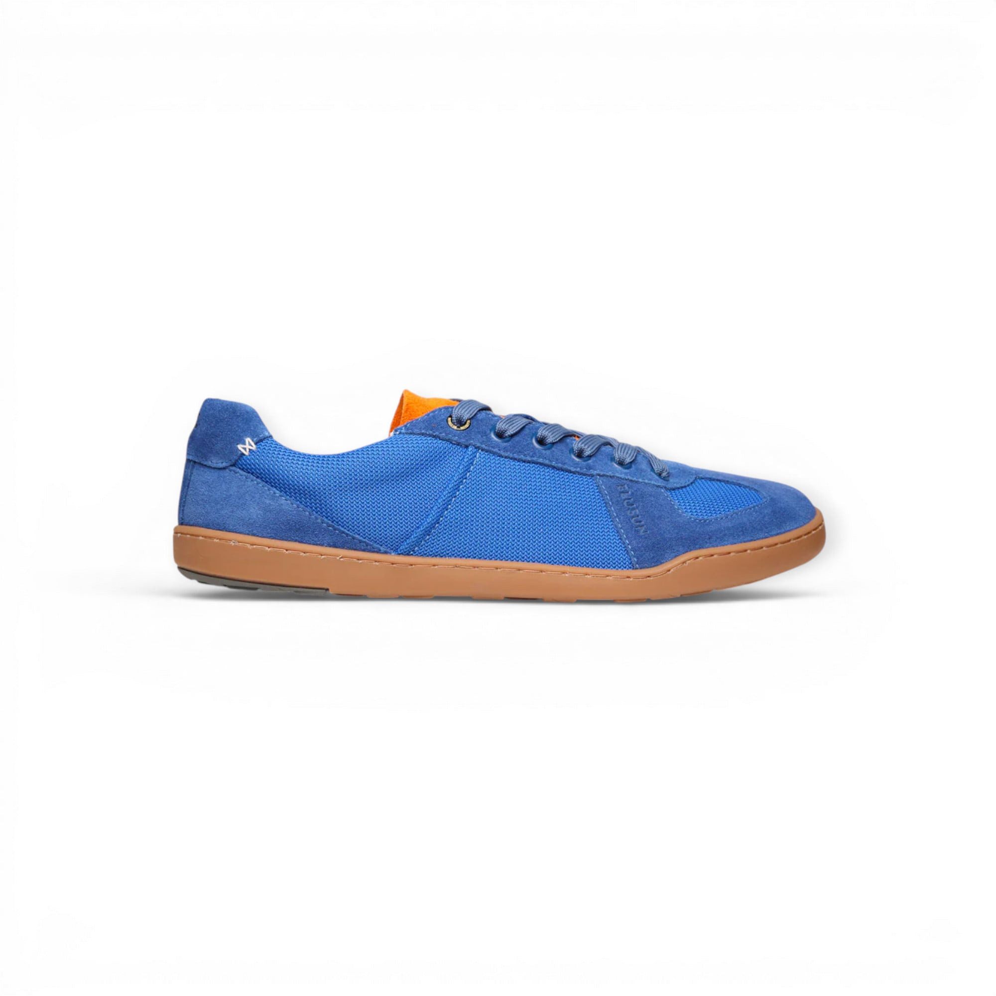 BLUSUN BLSN-204W (Textil/Veloursleder, flexible Sohle) blau Damen Barfußschuh