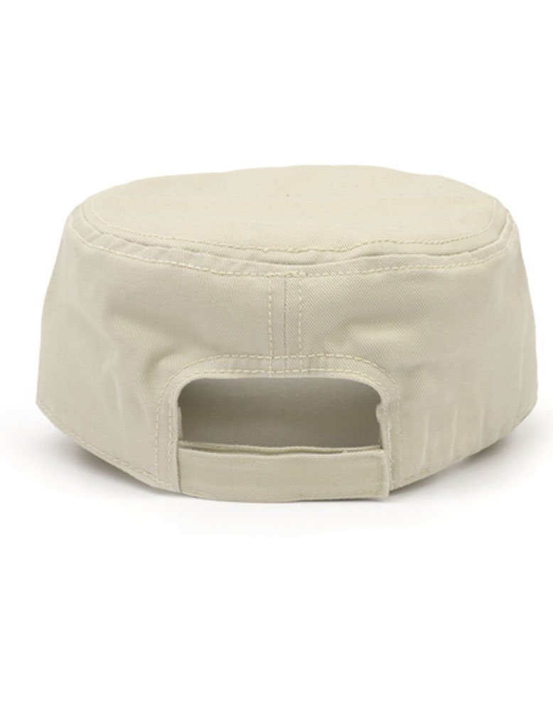 Goodman Design Army Cap Cuba Cap Washed Bio Baumwolle wattiertes Schweißband