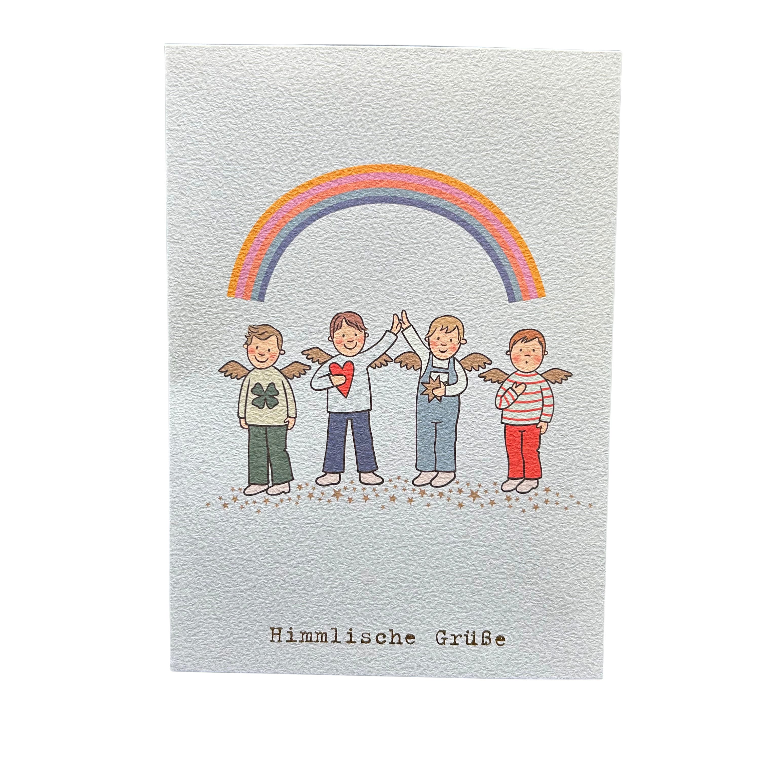Räder Design Weihnachtskarte Weihnachtskarte Himmlische Grüße von räder design