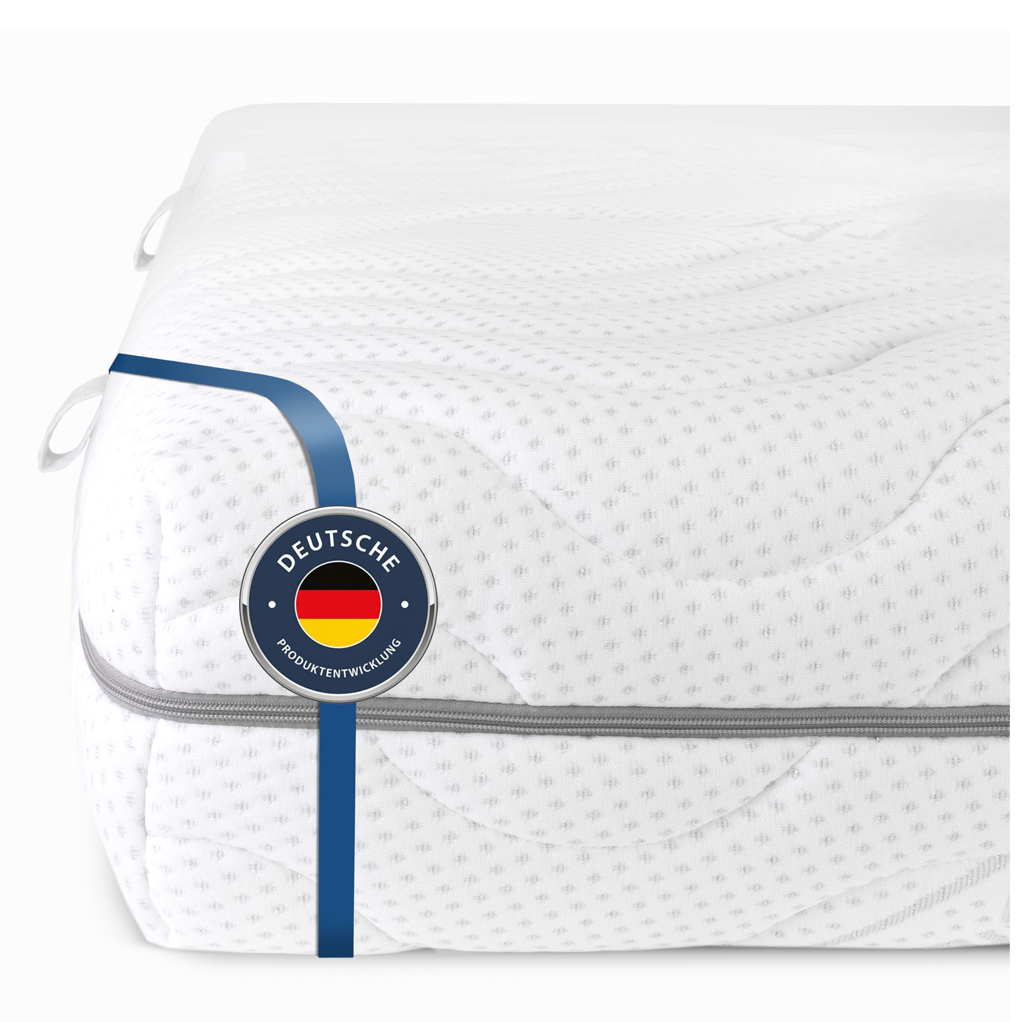 Kaltschaummatratze BMM Matratze Komfort 19 SilverCare 90 x 200 cm H2, BMM, 19 cm hoch, ergonomischer 7-Zonen KSCell®-Schaum, Made in Germany