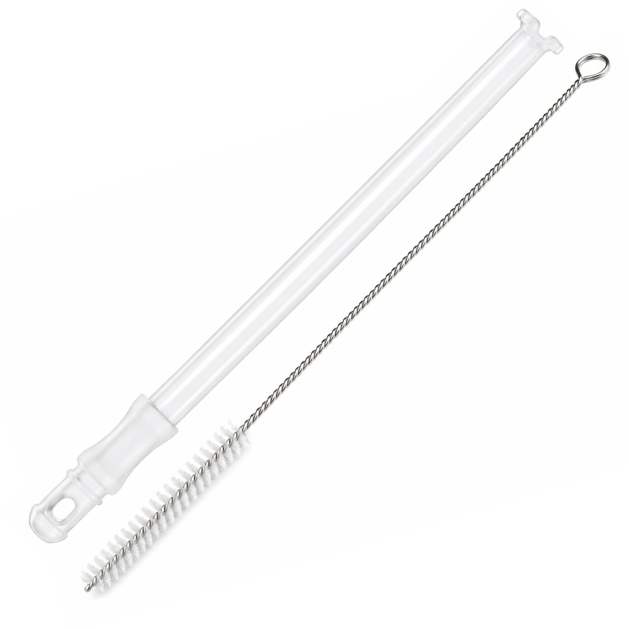 De'Longhi Milchschlauch-Adapter Piebert Fix Milchschlauch 57098 + Reinigungsbürste für DeLonghi Magnif