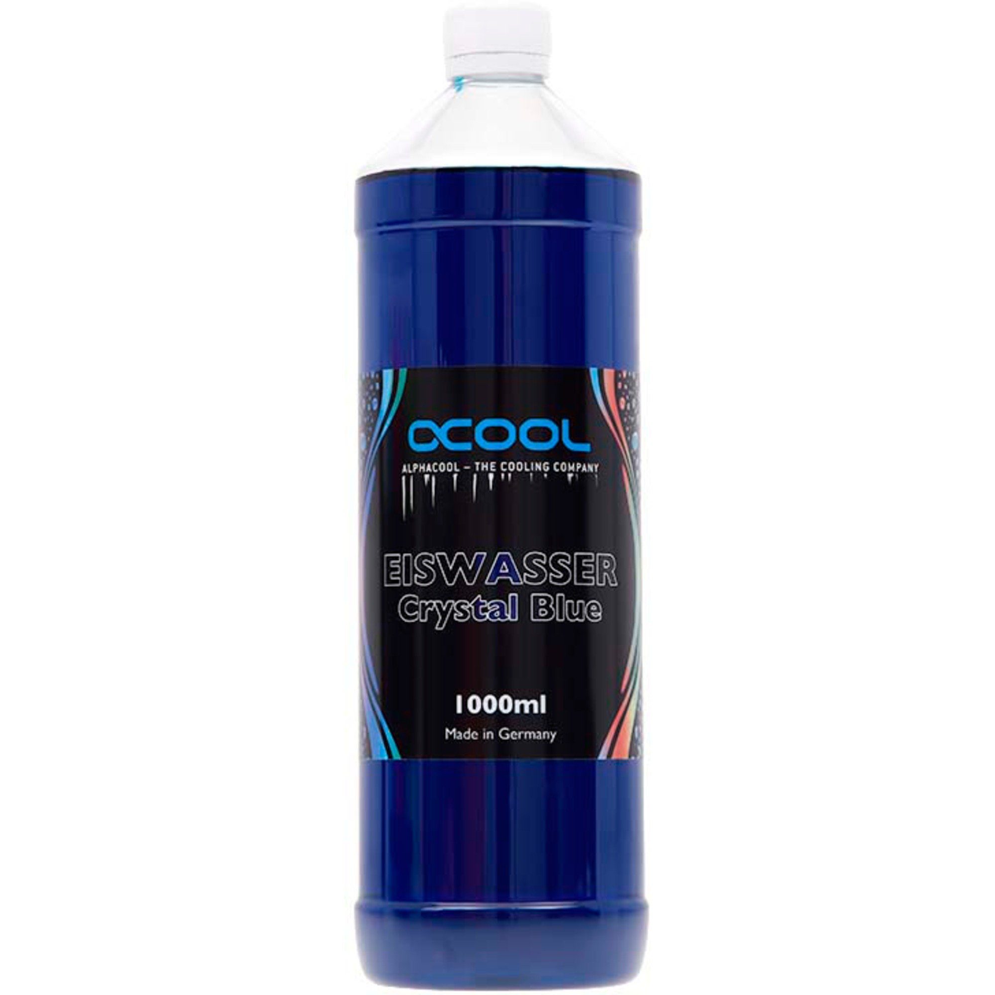 Wasserkühlung Alphacool Eiswasser Crystal Blue UV-aktiv