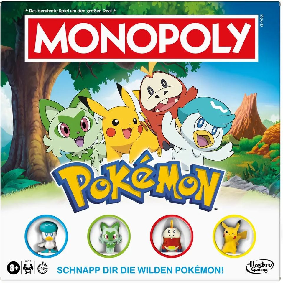 Idena Spiel Monopoly Pokémon, Brettspiel