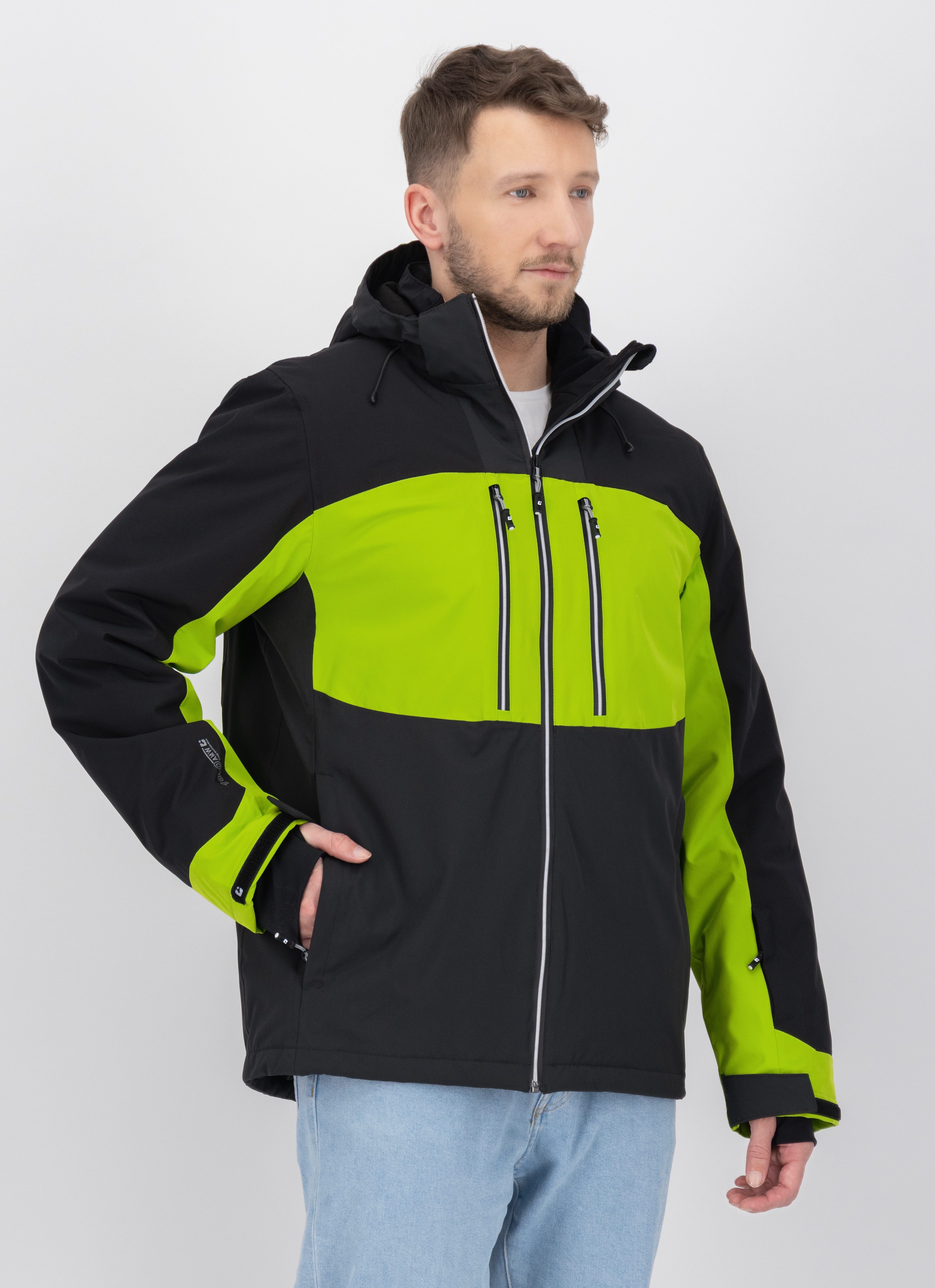 Killtec Skijacke KSW 465 MN SKI JCKT Winterjacke MEN mit abnehmbarer Kapuze. mit Schneefang