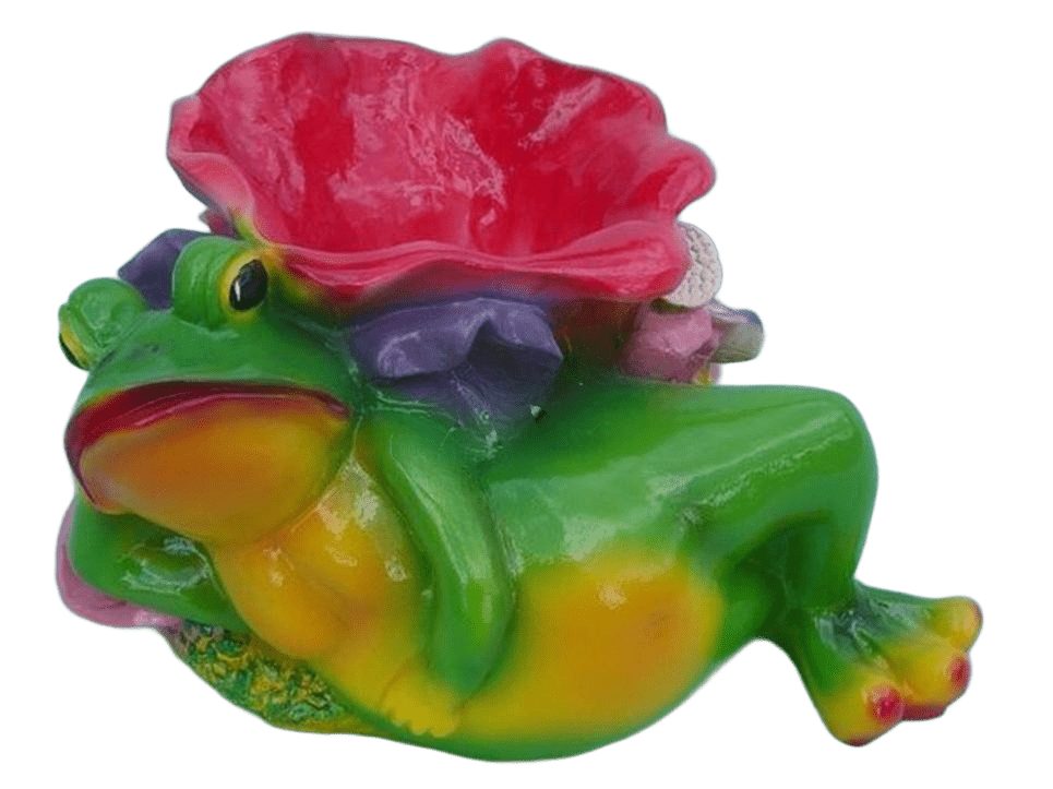 Tierfigur Design Frosch Figur Garten Statue Skulptur Figuren Skulpturen