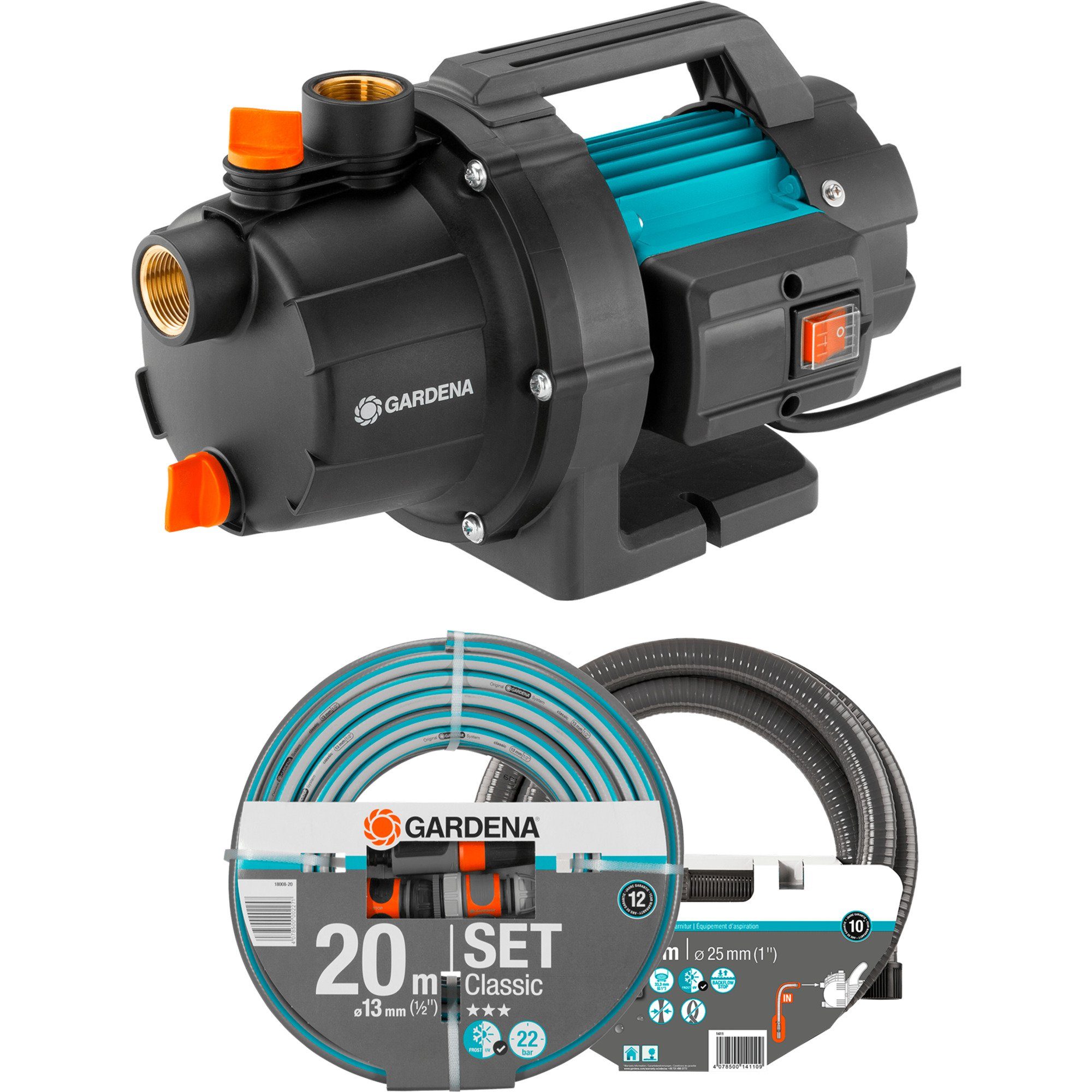 GARDENA Gartenpumpe GARDENA Gartenpumpe 3000/4 BASIC günstig online kaufen
