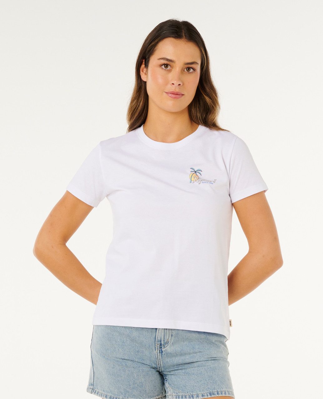 Rip Curl Print-Shirt Rip Curl Tide Line Standard Tee