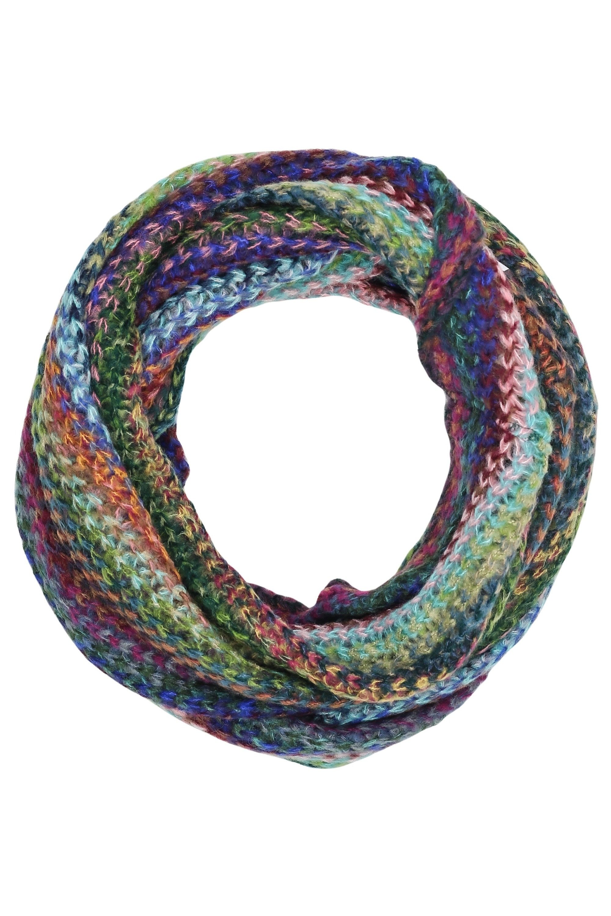 COLLEZIONE ALESSANDRO Strickschal Strickloop, (1-St), Made in Italy, in tollen Farben