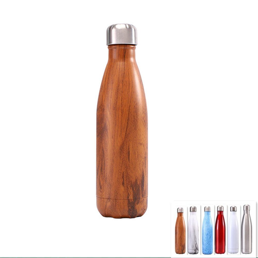XDeer Thermoflasche Thermoflasche Edelstahl Trinkflasche Kaffee & Tee Bottle 750ml/500ml, Trinkflasche Kaffee & Tee Bottle mobiler Kaffeebecher 750ml/500ml brown