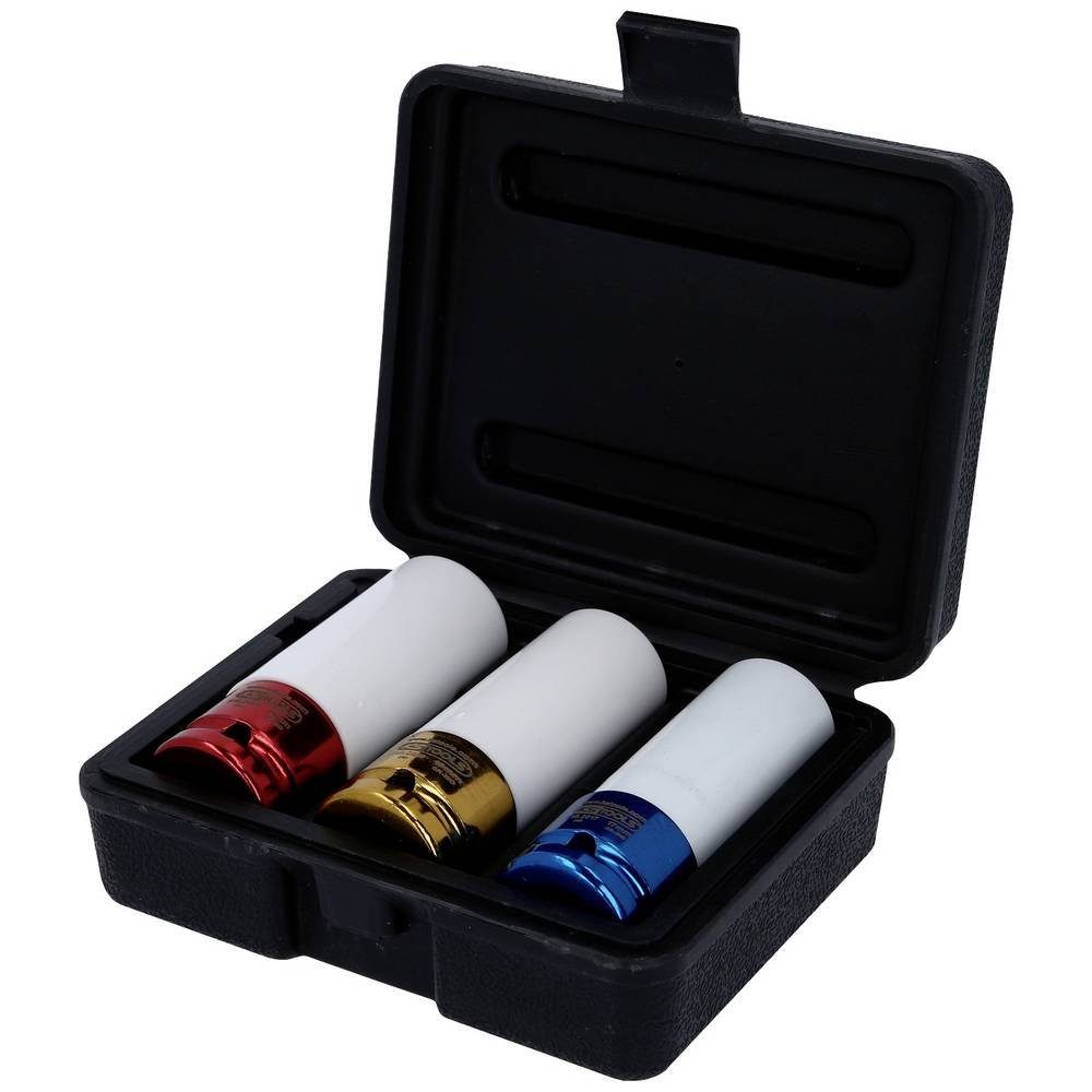 KS Tools Торцевой ключ 1/2″ Alu-Felgen Kraft-Stecknuss-Satz, 3-tlg