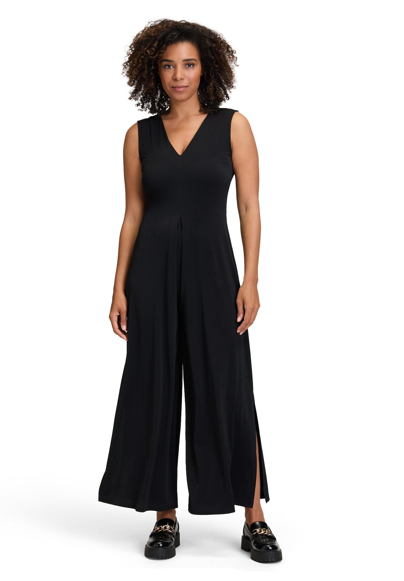Cartoon Overall Cartoon Jumpsuit mit weitem Bein (1-tlg) Design