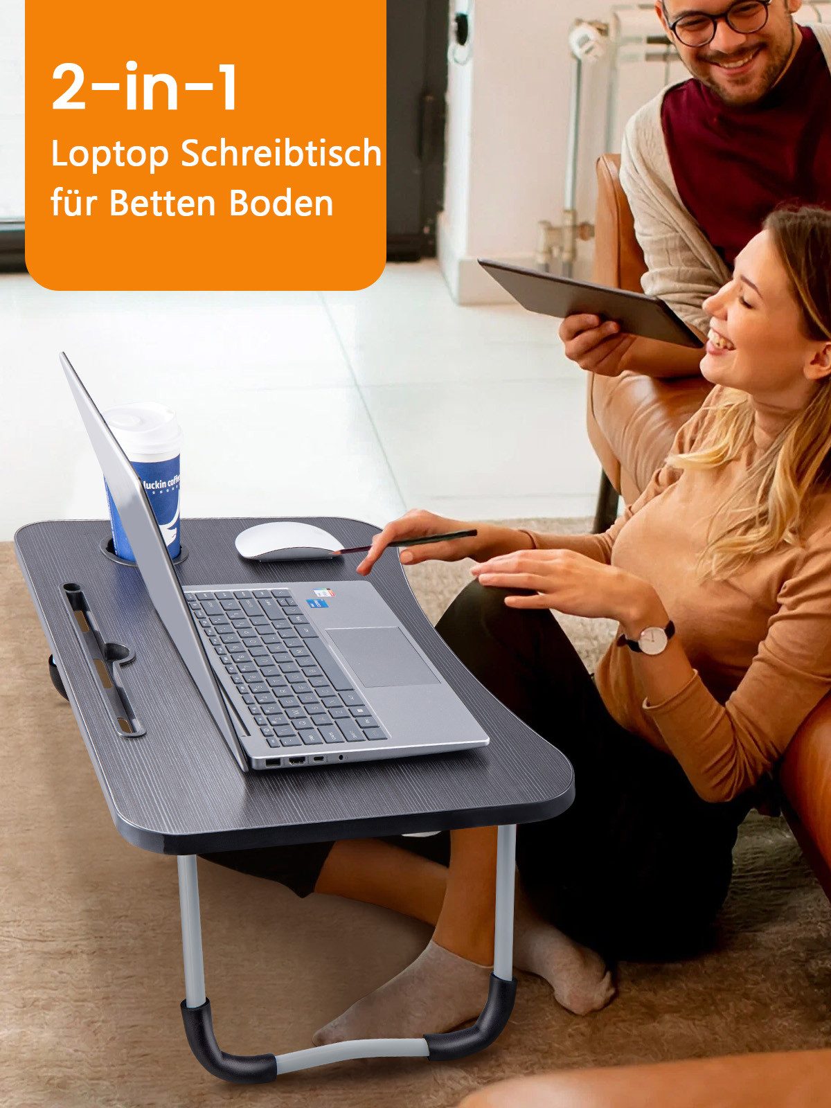 Youyijia Wickeltisch Laptoptisch Betttisch Laptopständer Bett-Schreibtisch günstig online kaufen