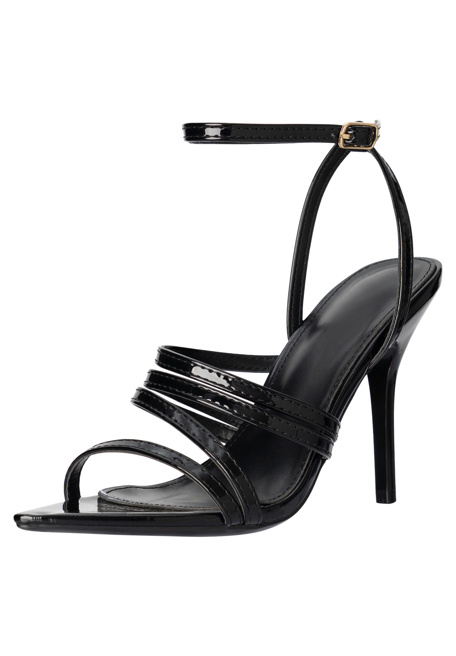 Day Vine Damen Riemchensandaletten mit Stilettoabsatz und Knöchelriemen High-Heel-Sandalette