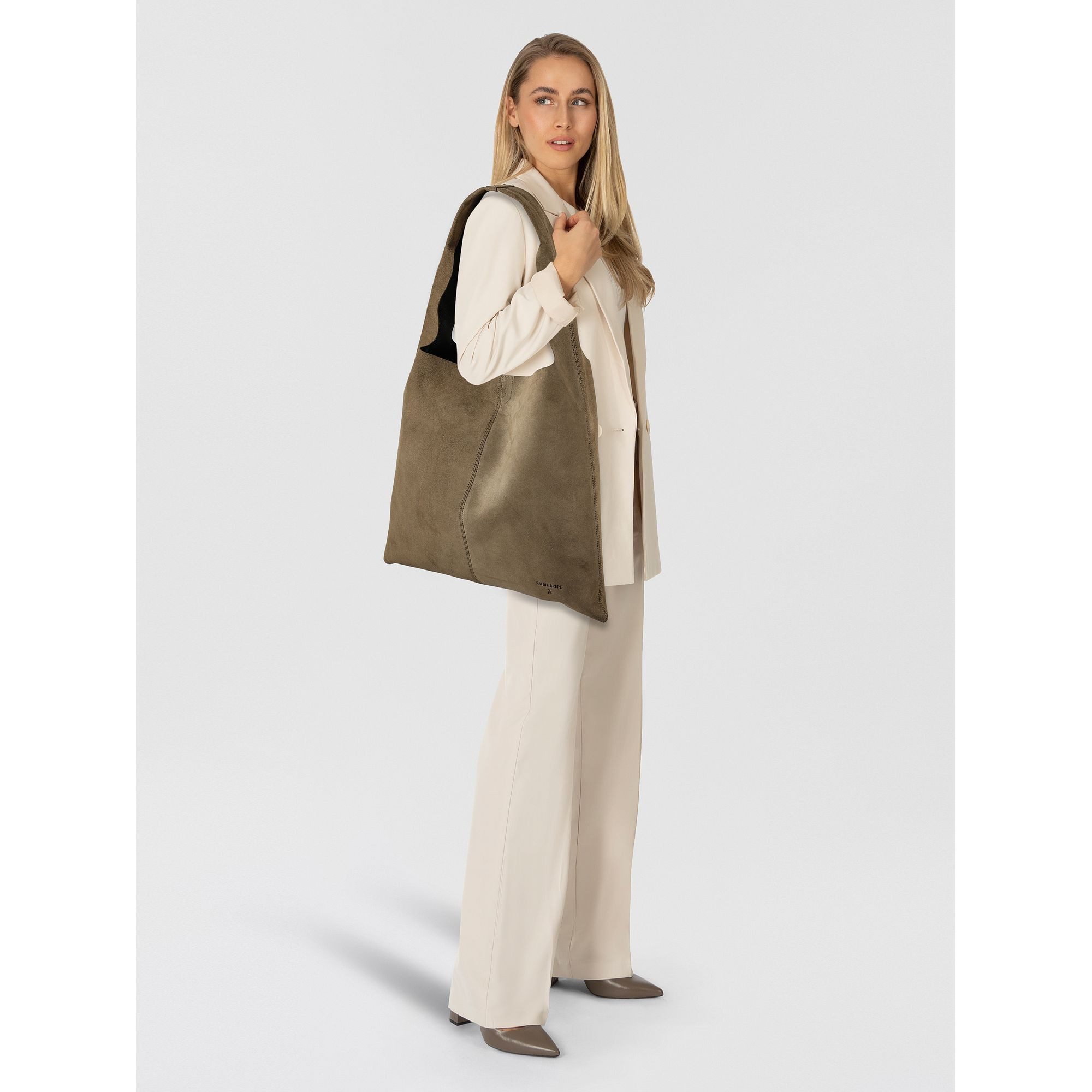 Patrizia Pepe Shopper Never Complete, Leder