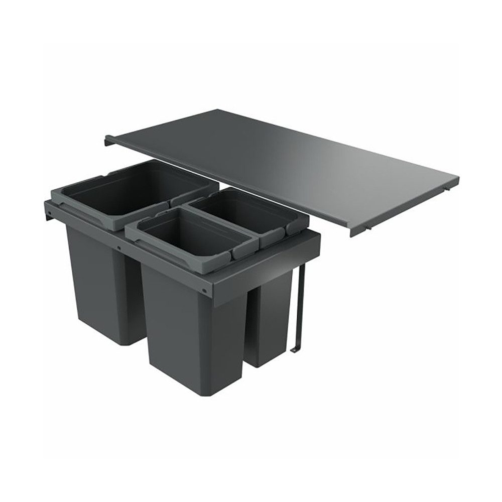Naber Einbaumülleimer Abfallsammler Cox Stand-UP® 350 K/800-3, für vorhandenen (tiefengekürz