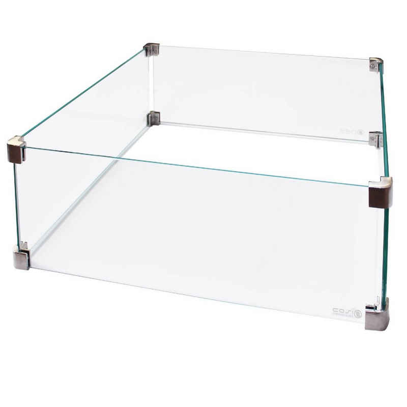 COSI Feuertisch »Cosi Glasaufsatz 50x50 cm«, Zubehör für Cosiloft