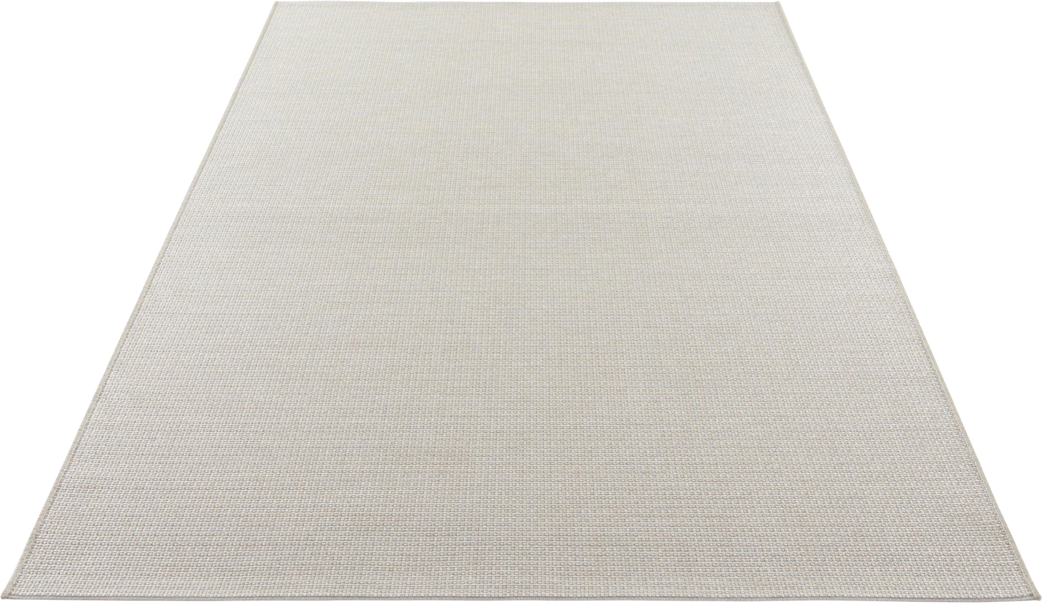 Teppich Millau, ELLE DECORATION, rechteckig, Höhe: 4 mm, Flachgewebe,  Pastell Farben, Uni-Farben, Robust und pflegeleicht