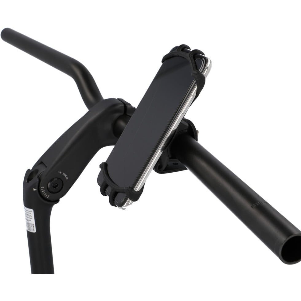 fischer Fahrradkorb Fischer Smartphonehalter für Fahrrad Silikon 360°