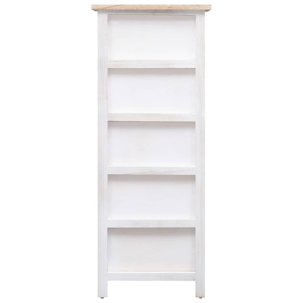 vidaXL Kommode Beistellschrank 35x25x87 cm Massivholz Paulownia (1 St)