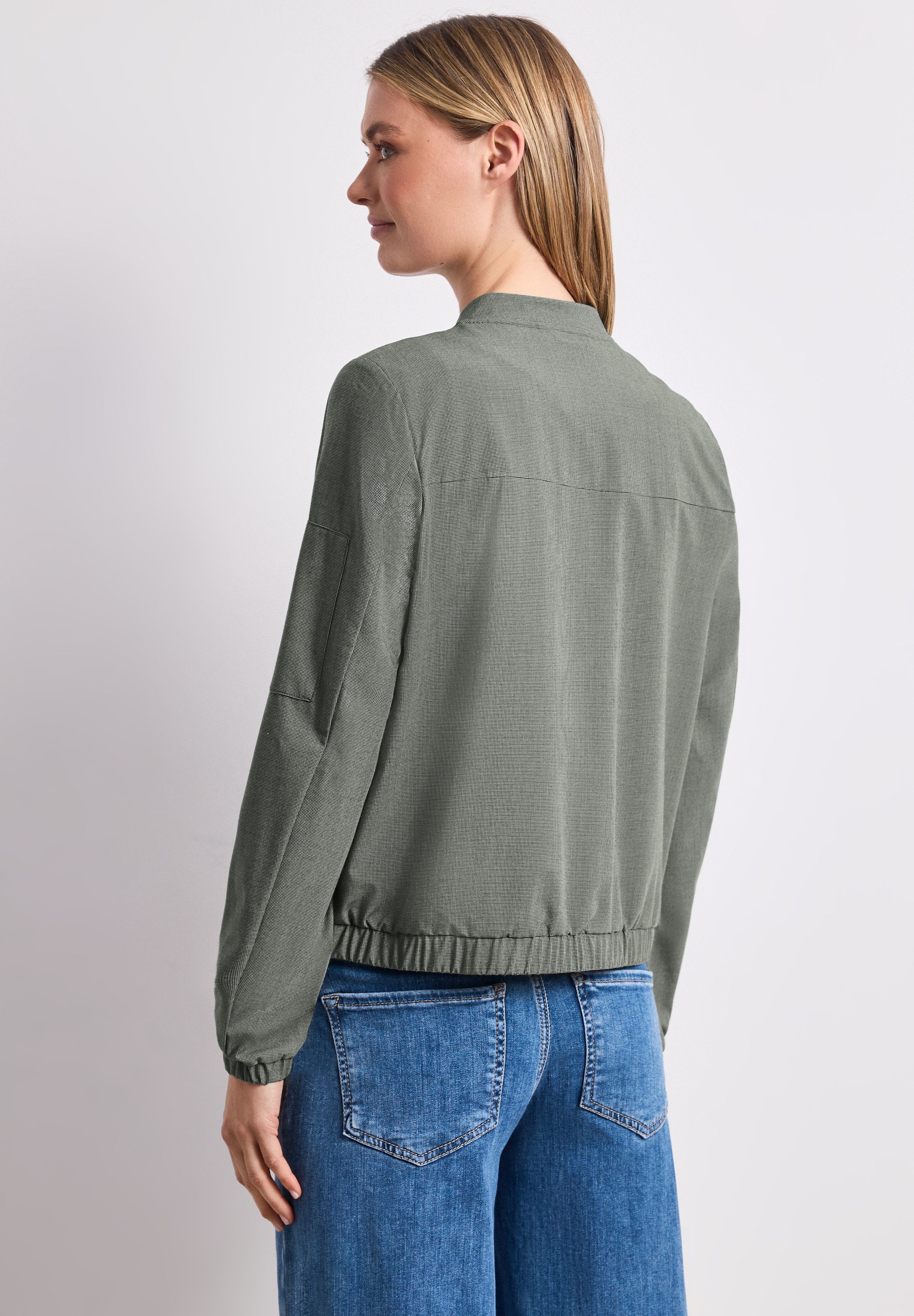 STREET ONE Blouson mit Rundhalsausschnitt