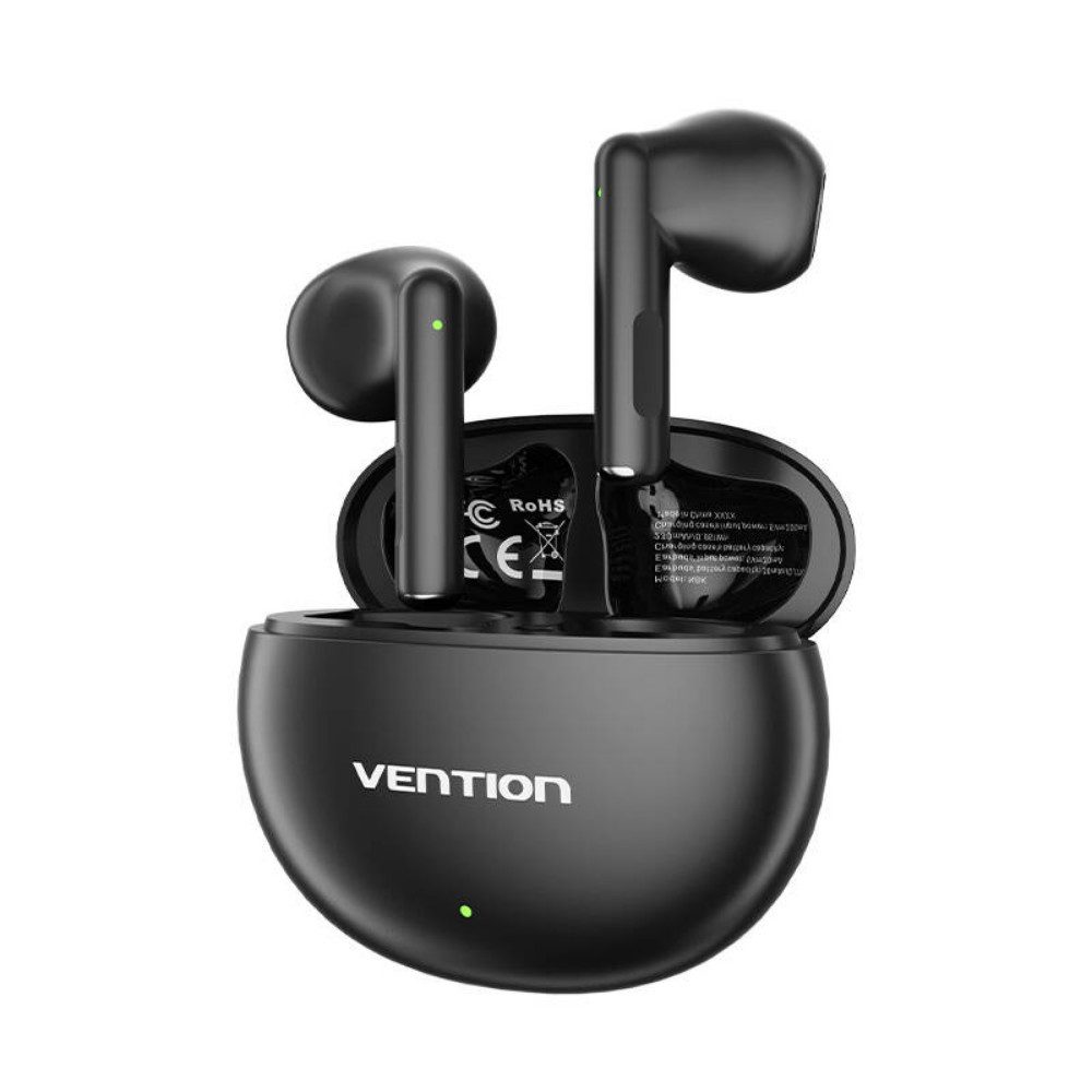 VENTION Kabellose Ohrhörer NBKB0 Wireless Kopfhörer In-Ear schwarz wireless Kopfhörer