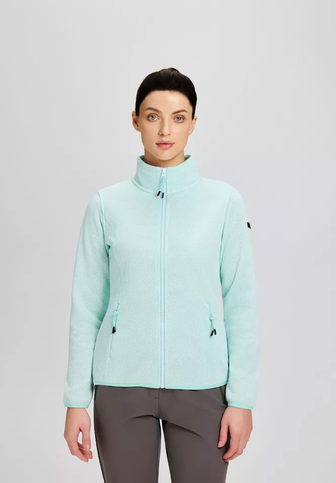 icepeak Fleecejacke AIKES schnell trocknendes Material, aus Polyester