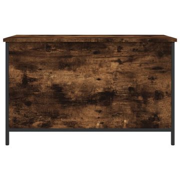 vidaXL Sitzbank Sitzbank mit Stauraum Räuchereiche 80x42,5x50 cm Holzwerkstoff