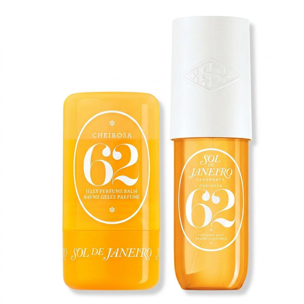 Sol de Janeiro Körperpflegeduft Sol de Janeiro Cheirosa 62 Jelly Balm und Body Spray Duo, Duftstick und Body Spray im ikonischen Cheirosa 62 Duft kombiniert