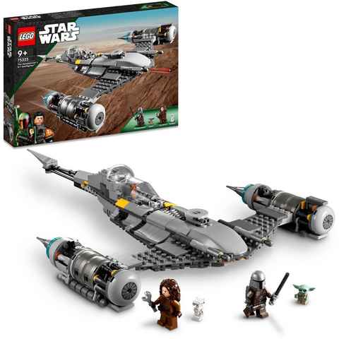 LEGO® Konstruktionsspielsteine Der N-1 Starfighter des Mandalorianers (75325), LEGO® Star Wars™, (412 St)