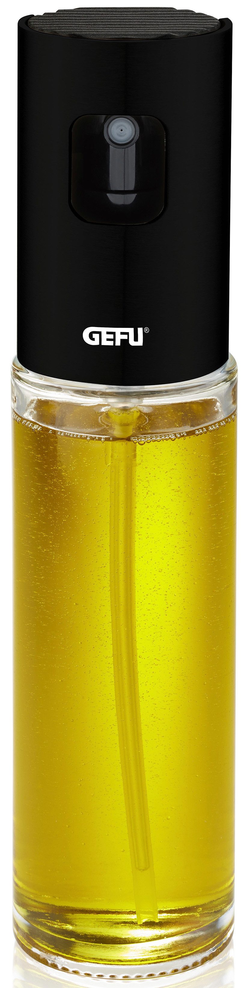 GEFU Ölspender Öl & Essig-Sprüher NEVA, 2er Set, (Set, 2-tlg), mit 2-in-1 Sprühkopf, für feinen Sprühnebel oder gleichmäßigen Strahl