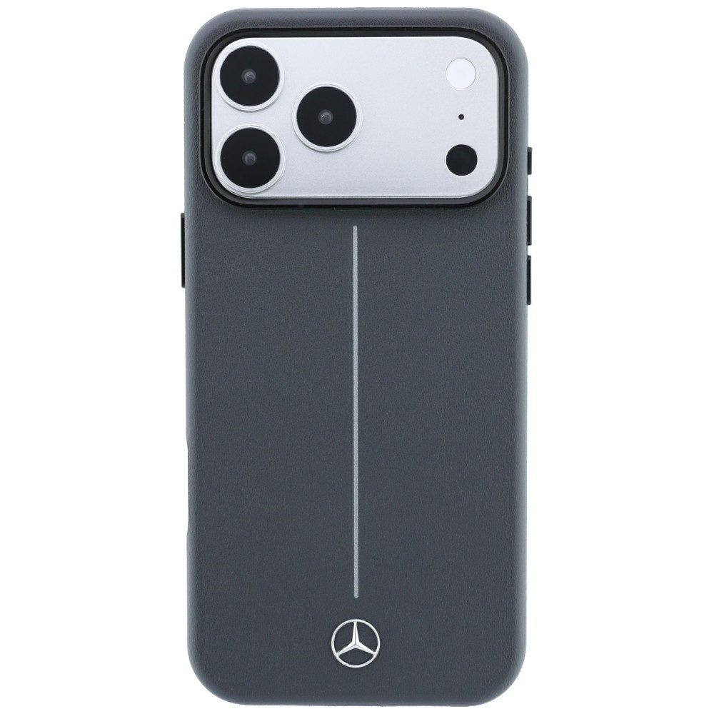 Mercedes Handyhülle Schutzhülle Smartphonehülle Rückschale, MagSafe-kompatibel, Metallrahmen Kamera, matte Optik