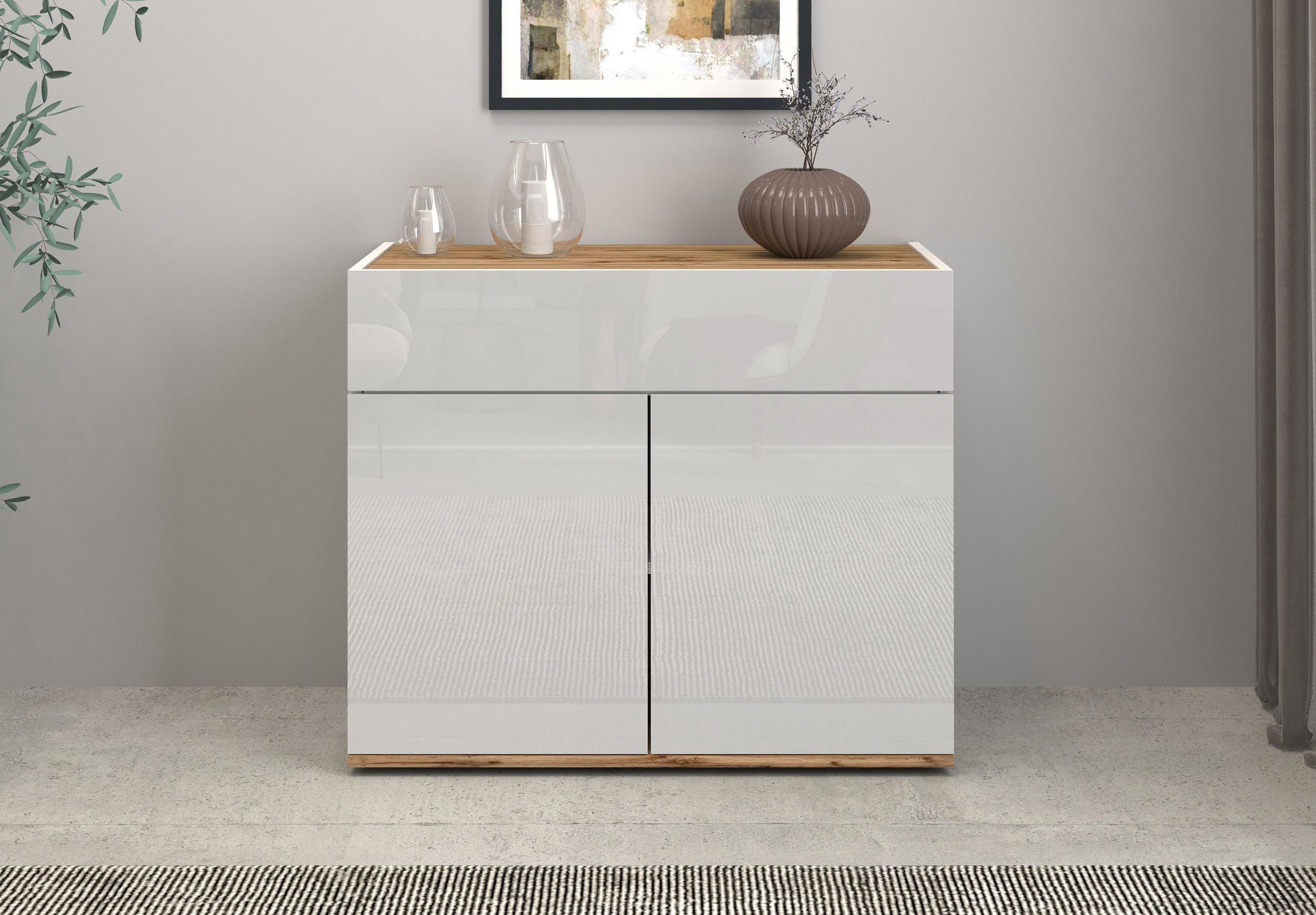 OTTO home Sideboard Garda, Kommode, Schrank, 2 Türen, 1 Schublade, Made in günstig online kaufen