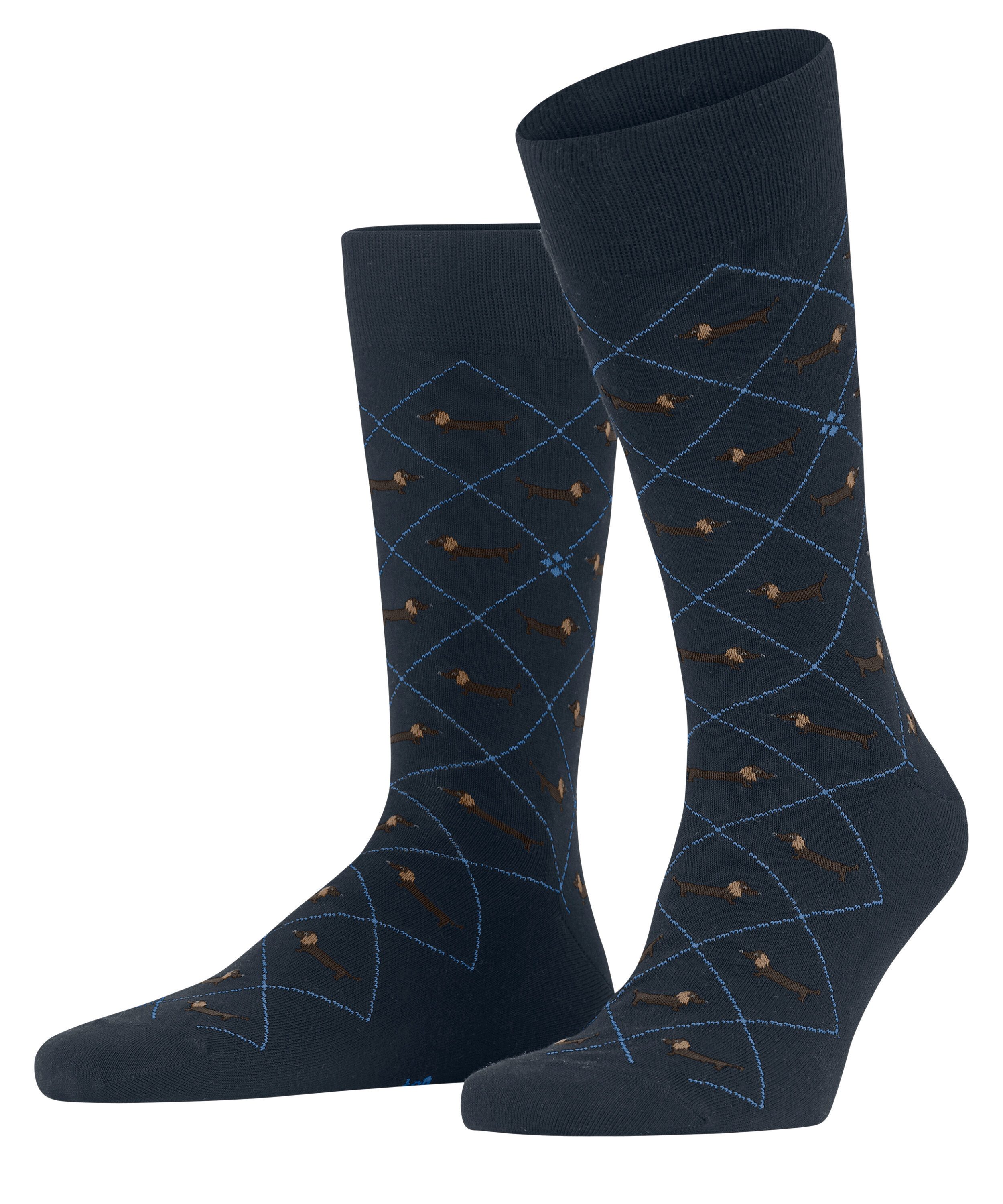 Burlington Socken Dachshund (1-Paar) mit Argyle-Muster & All-Over Motiven günstig online kaufen