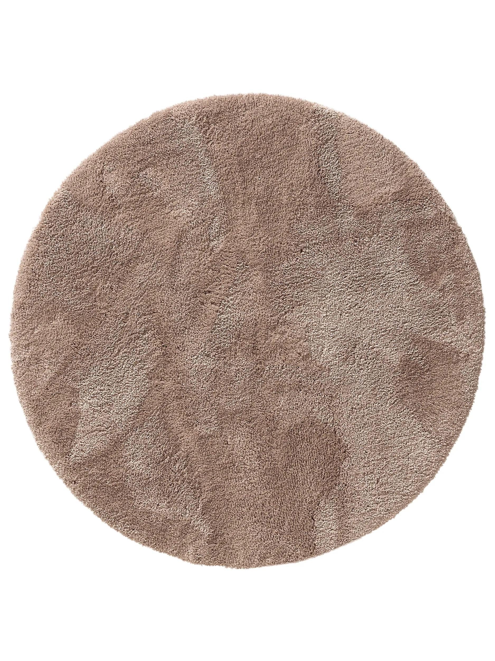 benuta Hochflor-Teppich Cloudy, rund, Höhe: 31 mm, Kunstfaser, Berber, Ethno-Style, Wohnzimmer